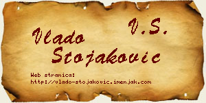 Vlado Stojaković vizit kartica